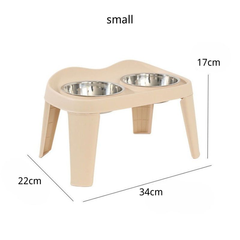 Elevated Stainless Steel Durable Dog Bowls set for Large Breeds  XXXL