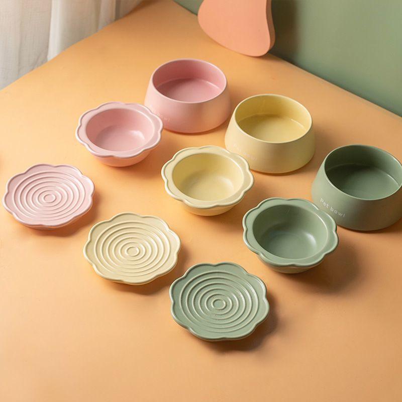 3-in-1 Ceramic Cat Bowl - NoKa&AuroraStone