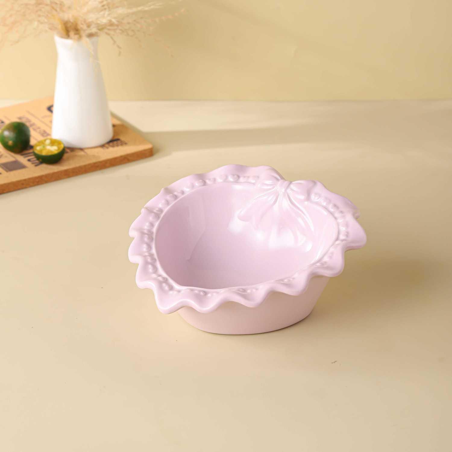 Cat Bowl Ceramic Love Pet Bowl Cat Bowl Cat Rice Bowl Cute Cat Food Bowl Drinking Bowl Anti-knock Height - NoKa&AuroraStone