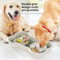 3 in 1 slow eating dog bowl, rotating puzzle pet eating bowl, anti choking and splash prevention - NoKa&AuroraStone