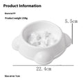 Dog Slow Food Bowl, Cat Bowl, Dog Food Bowl, Anti-knock over Pet Rice Bowl, Kitten, Puppy, Puppy Eating Slow Food Bowl - NoKa&AuroraStone