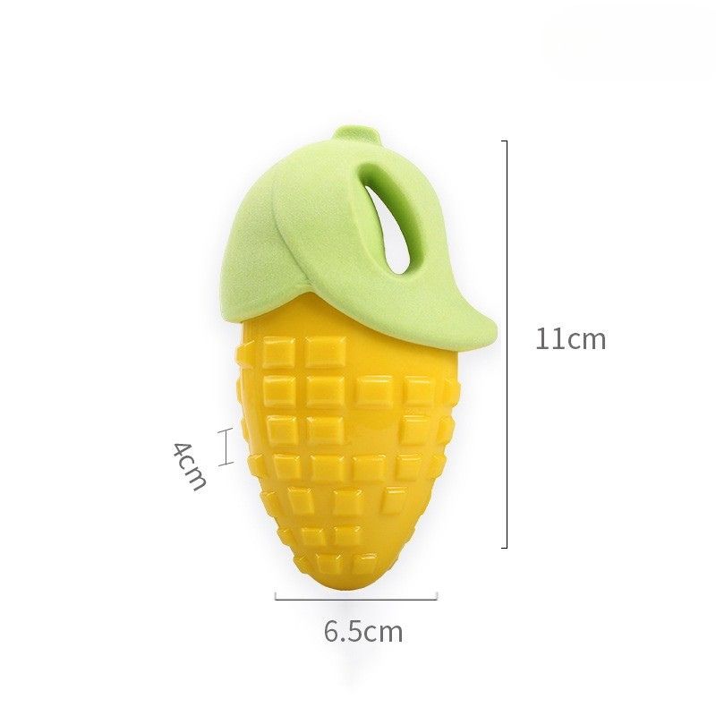 buy2get 1 free Vegetable-Shaped Chew Toy – Soft Rubber Squeaky Toy for Dogs