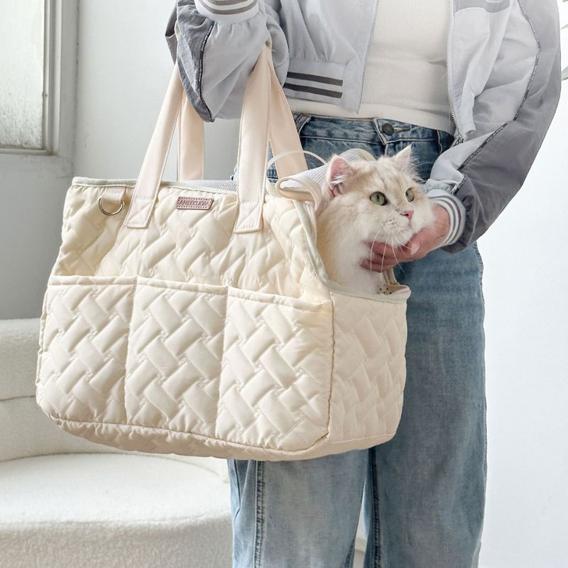 Portable Pet Carrier Bag for Small Animals |Breathable & Lightweight