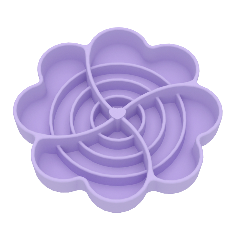 Heart Blossom Silicone Slow Feeder