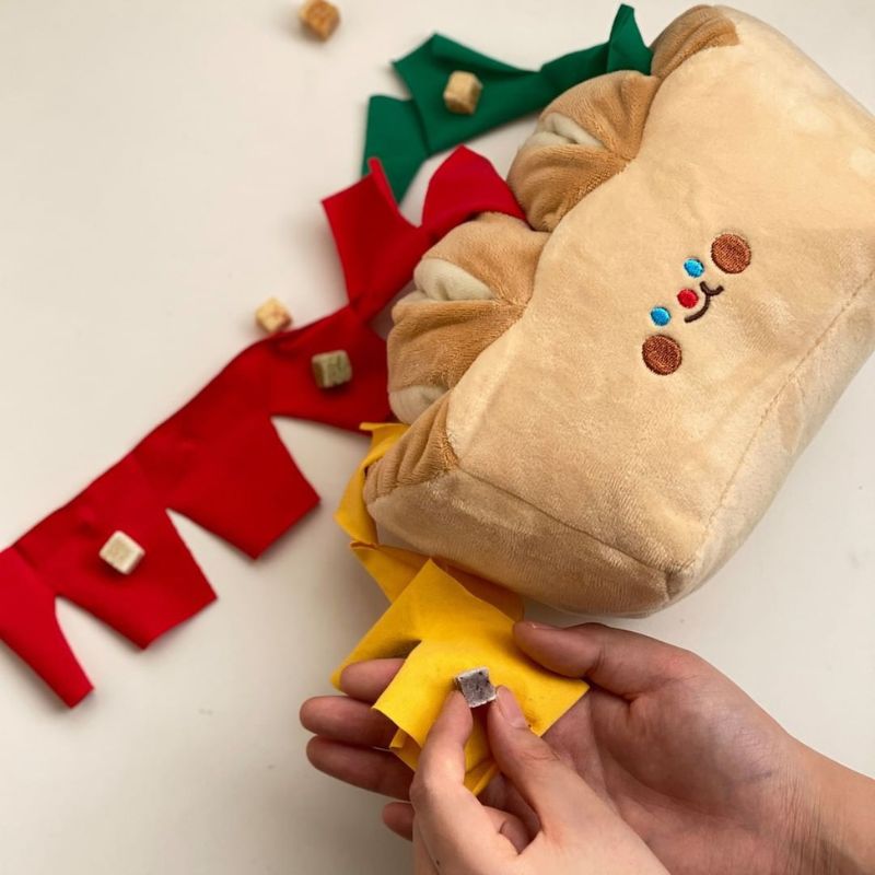 Plush Treat-Hiding Toy: The Perfect Blend of Cuteness and Interaction cat&dog