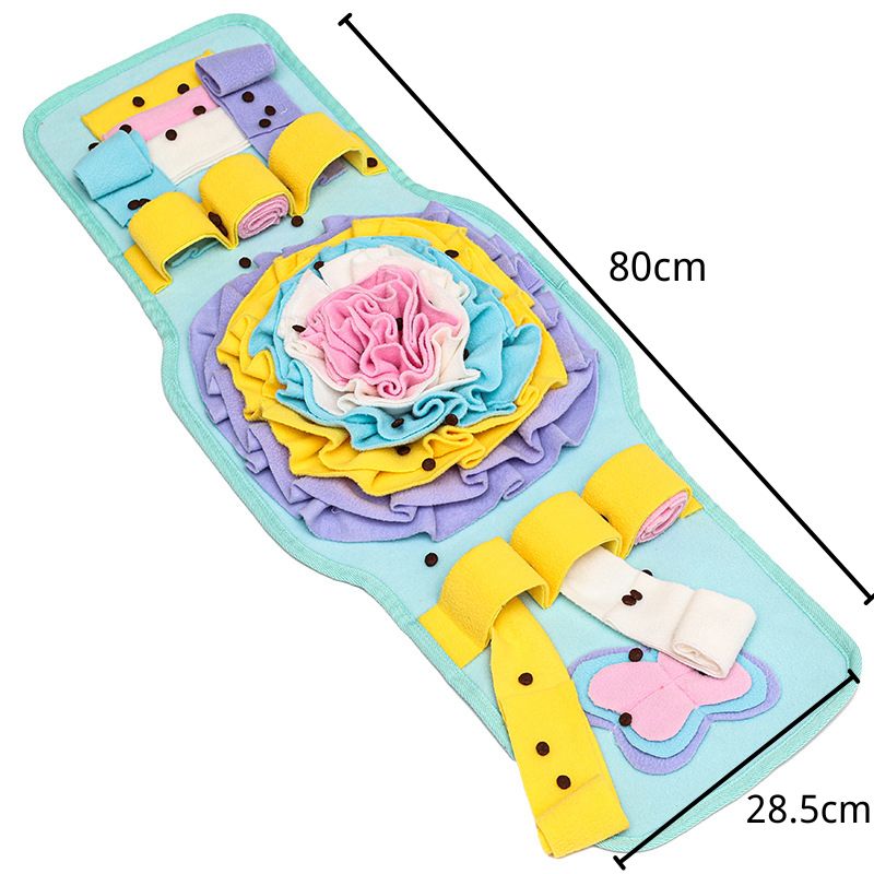 Pet Snuffle Mat | Interactive Slow Feeder Toy | Enhances Scent Exploration & Relieves Stress