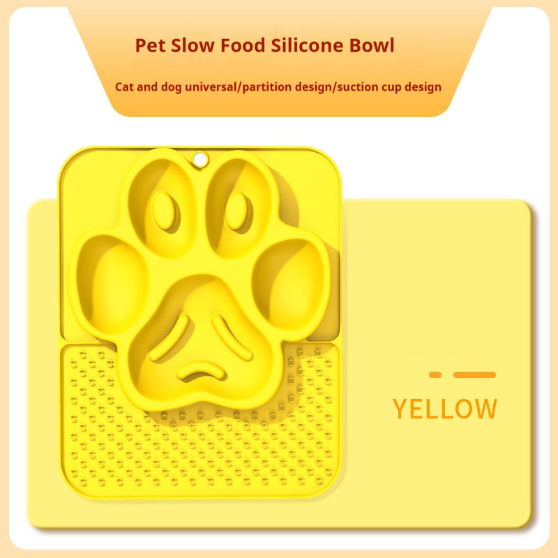 Pet Sucker Lick Mat Placemat Slow Food Dog Slow Food Cat Dog Universal Dog Food