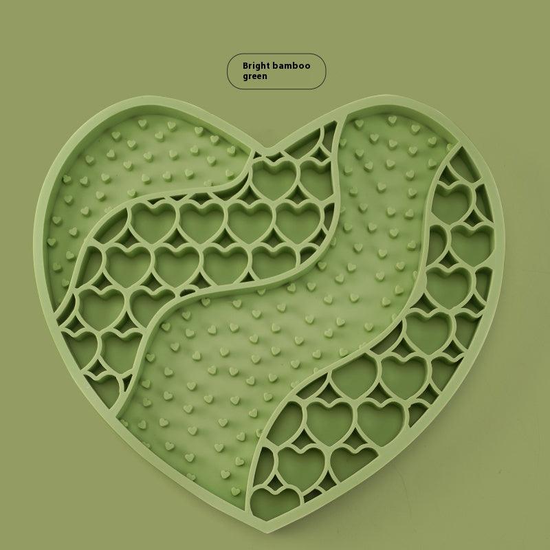 Sunray Slow Food Pad Lick Pad Pet Slow Food Bowl Love Slow Food Anti-choking Puzzle Hidden Food Plate Plump Toy - NoKa&AuroraStone