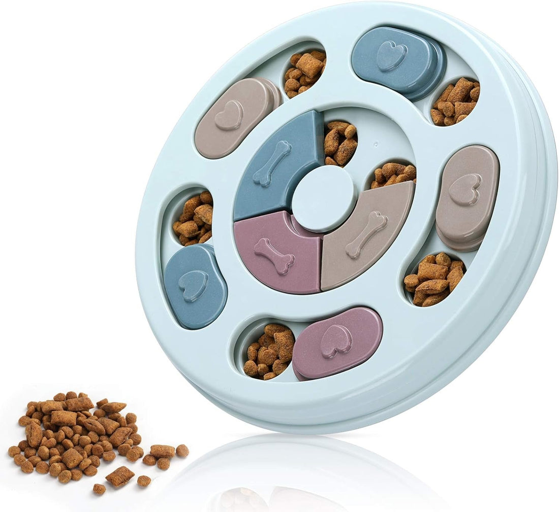 Dog Puzzle,Dogs Food Toys for IQ Training & Mental Enrichment,Dog Treat Puzzle Level 1