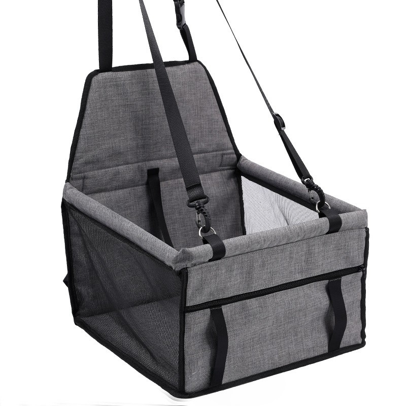 Waterproof & Breathable Pet Car Carrier - Foldable, Scratch-Resistant (Airline-Approved Alternative)