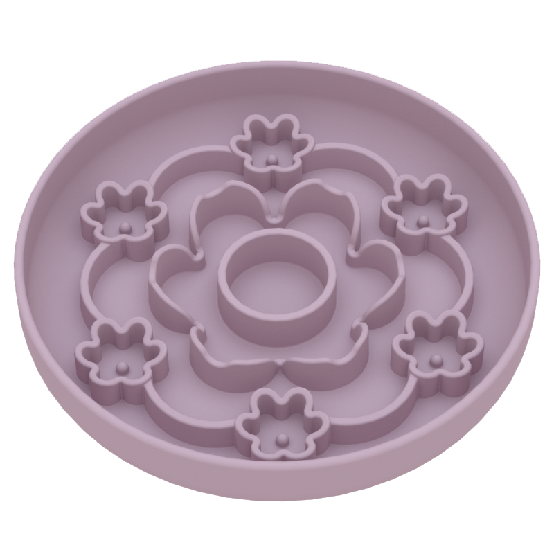 Silicone Slow Feeder Bowl for Medium & Large Dogs｜20cm Anti-Choke Design｜Non-Slip