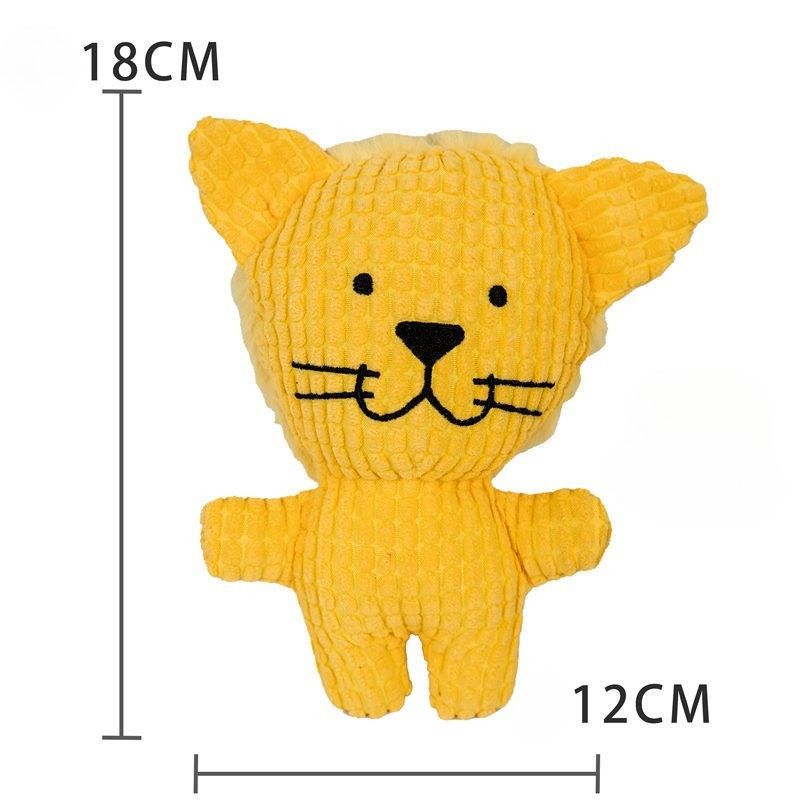 Plush Squeaky Dog Toy for Energy Release – Durable Chew Toy for Small & Medium Dogs