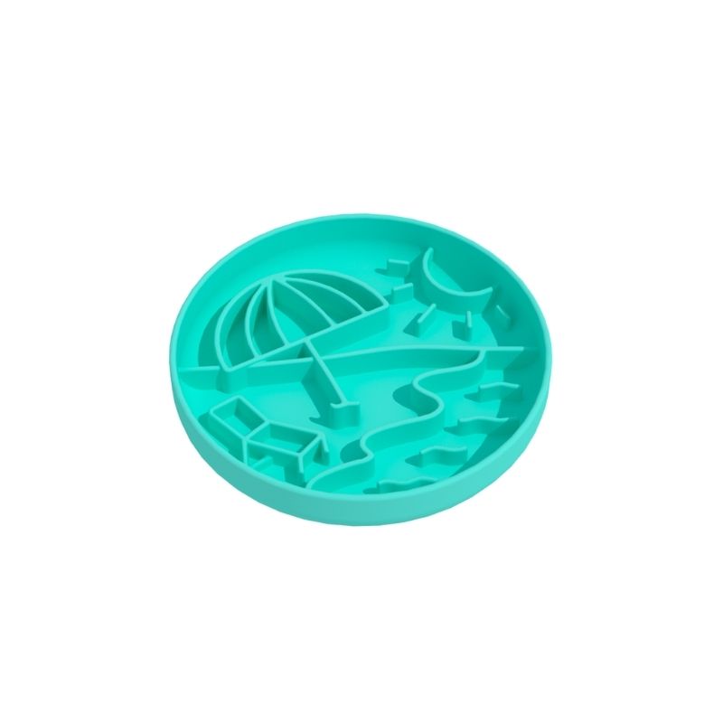 summer~Silicone Lick Mat for Dogs  – Slow Feeder, Anxiety Relief, Freezable Treat Pad with Suction Base