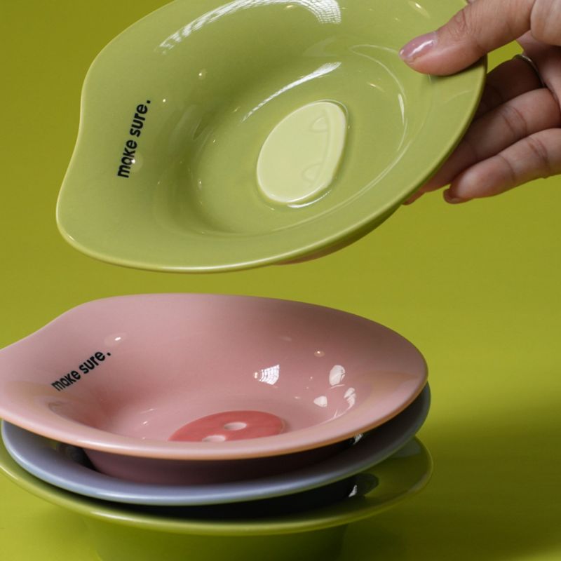 Fun Ceramic Pet Bowl – Available in 3 Colors | Easy to Clean & Non-Slip