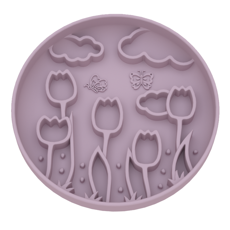 Silicone Lick Mat for Dogs – Slow Feeder, Anxiety Relief, Suction Base