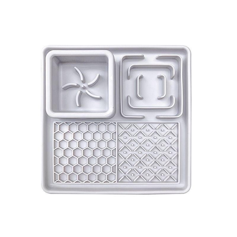 Pet Slow Feeder Mat, Licking Mat, Suitable for Cats and Dogs, Silicone Material, Dishwasher Safe - NoKa&AuroraStone