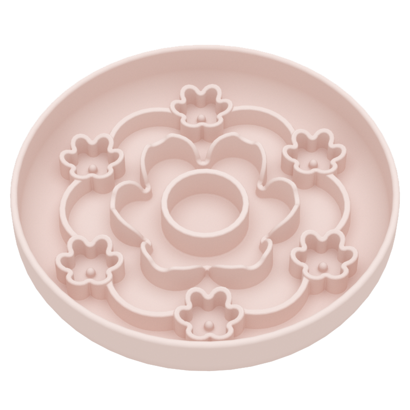 Silicone Slow Feeder Bowl for Medium & Large Dogs｜20cm Anti-Choke Design｜Non-Slip