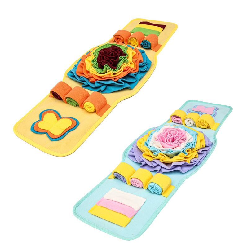 Pet Snuffle Mat | Interactive Slow Feeder Toy | Enhances Scent Exploration & Relieves Stress