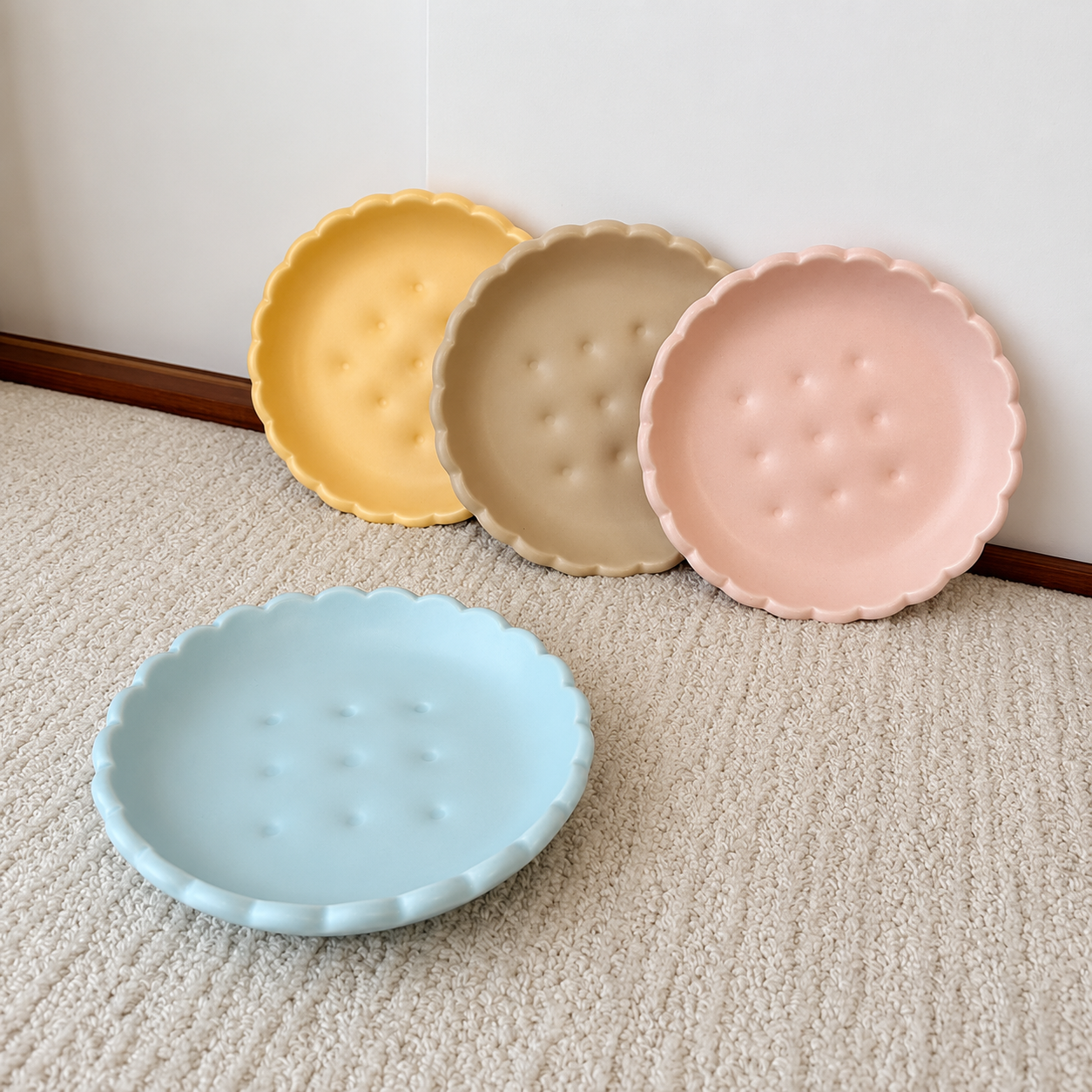 6-Inch Ceramic Pet Bowl – For Cats & Small Dogs