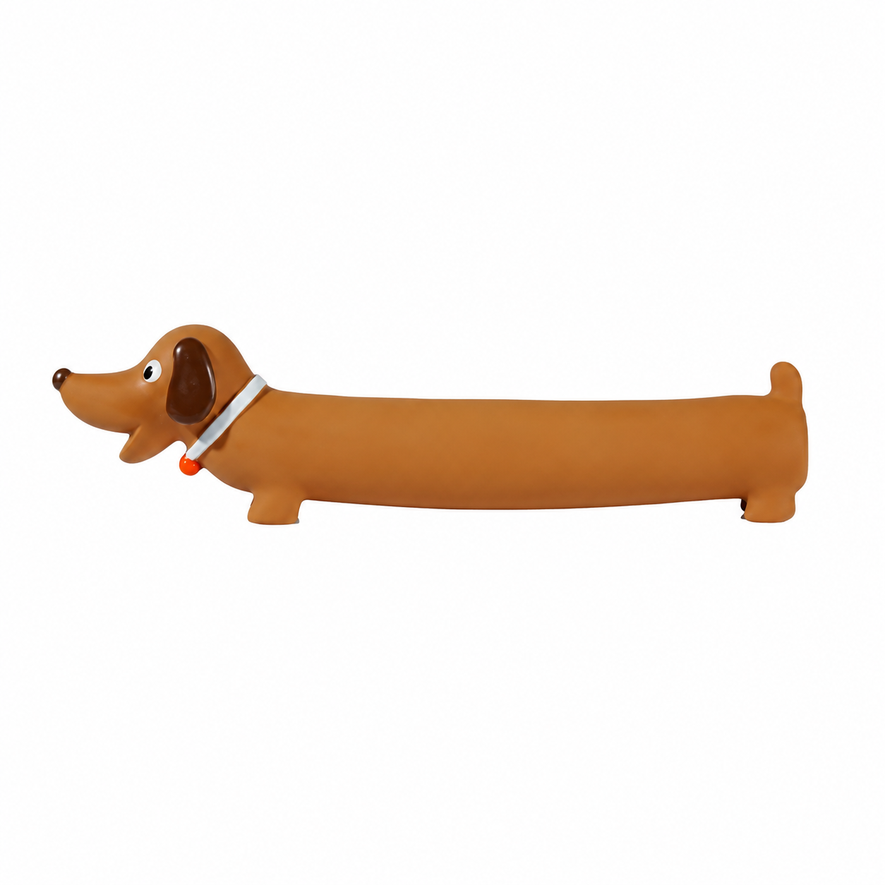 Dachshund Latex Dog Toy – Squeaky Chew Toy for Puppies & Small Dogs