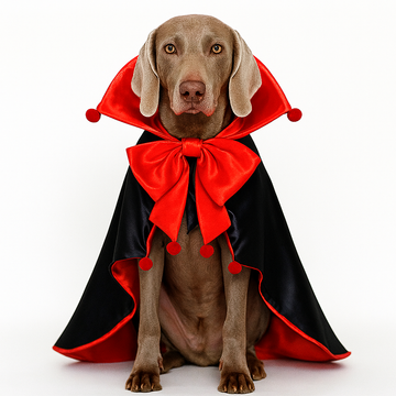 Halloween Wizard Cloak for Pets – Magical Cosplay Cape Costume for Dogs
