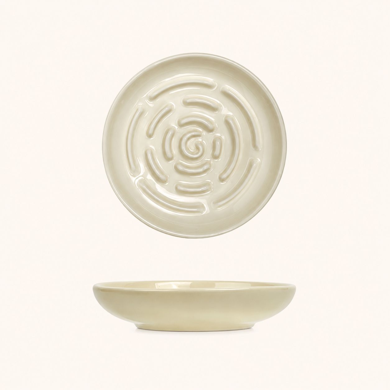 Ceramic Slow Feeder Bowl for Dogs & Cats – Anti-Gulping Design for Healthy Eating – view 7