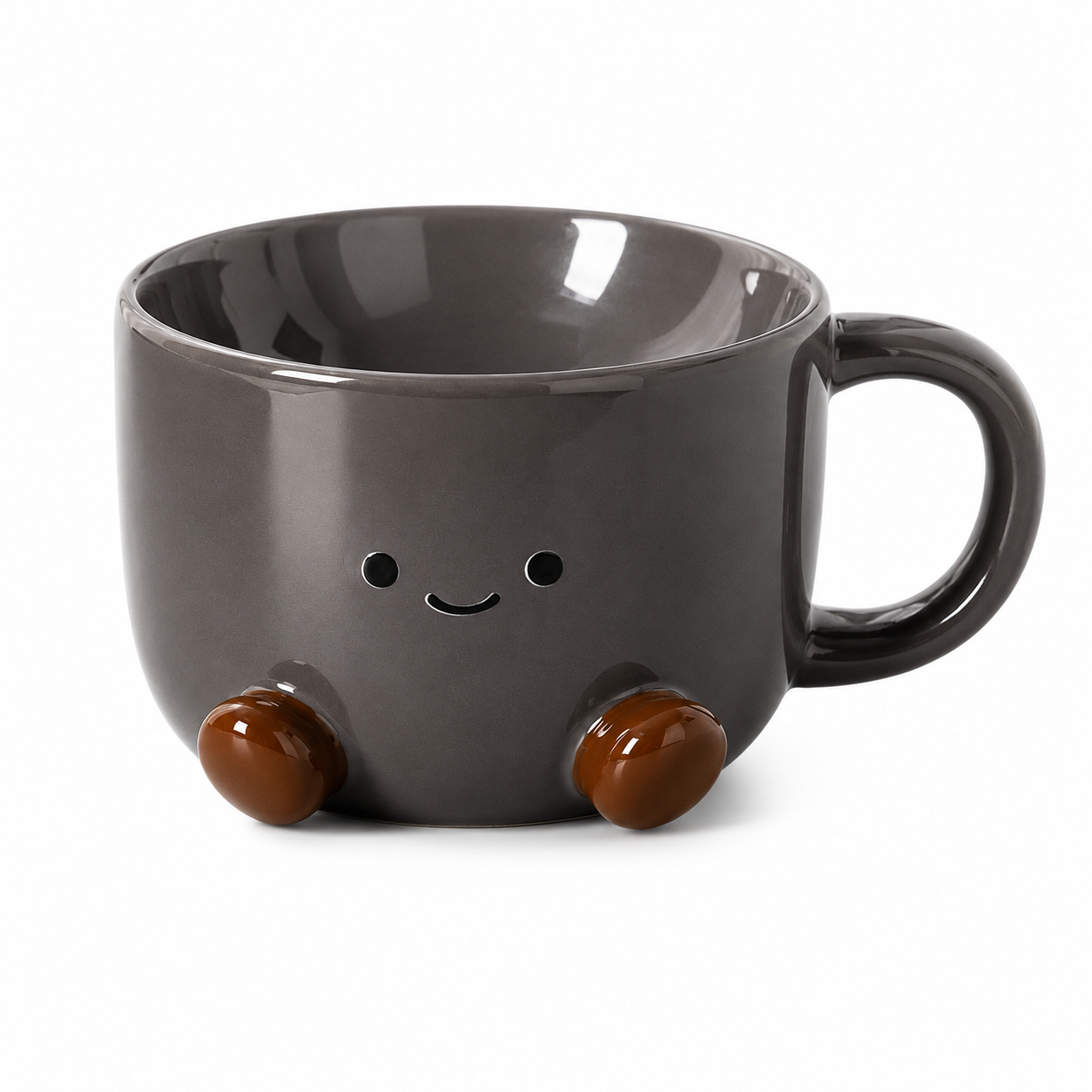 Elevated Ceramic Pet Bowl – Anti-Vomit Tilted Design for Small Dogs & Cats – view 10