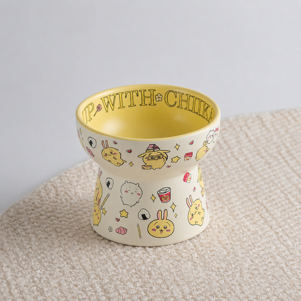 Tulip-Shaped Raised Pet Bowl – Ergonomic & Elegant – view 11