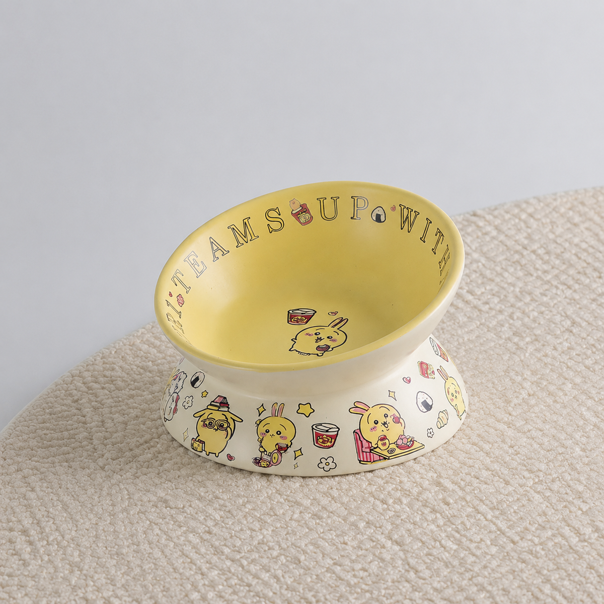 Tulip-Shaped Raised Pet Bowl – Ergonomic & Elegant – view 10