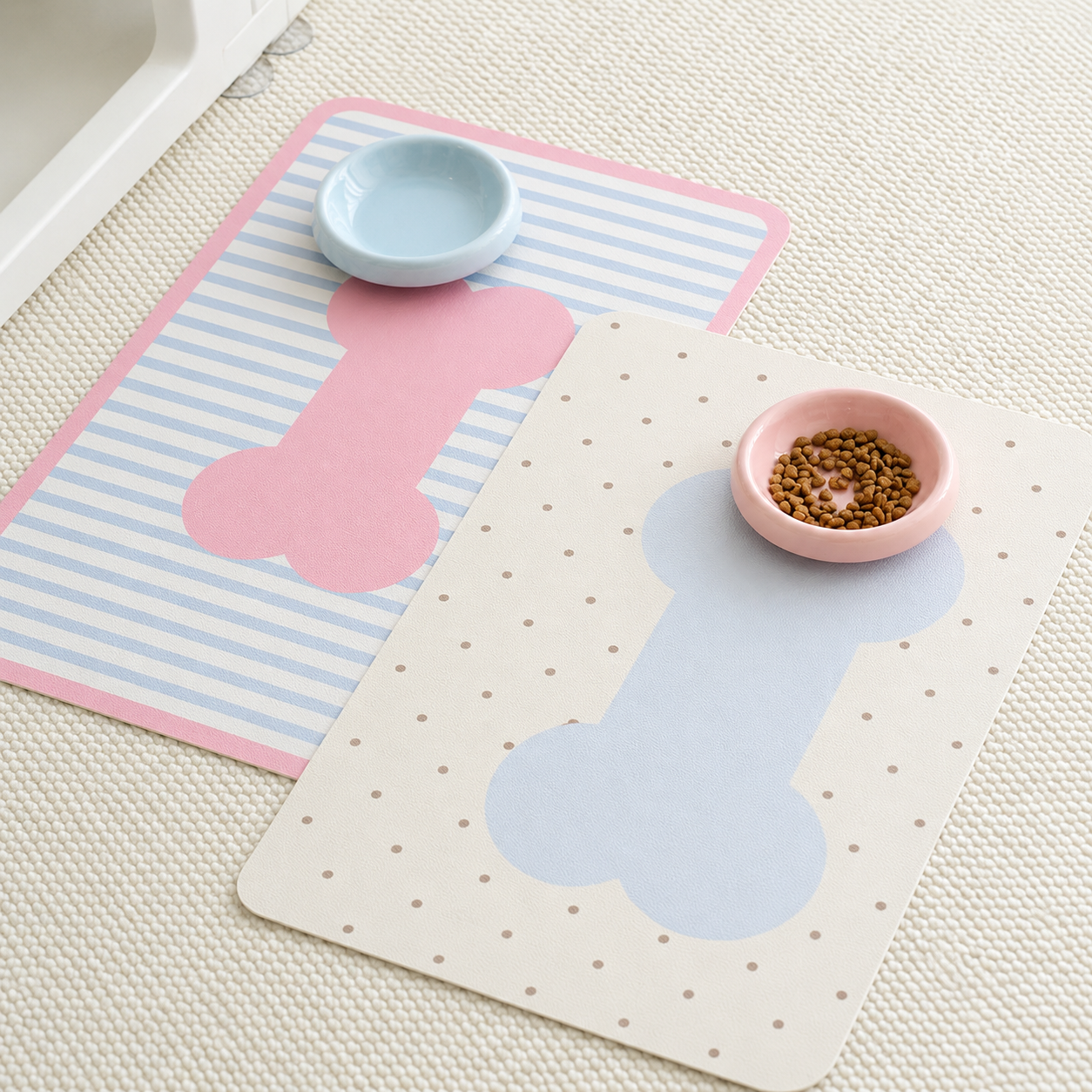 Absorbent Pet Feeding Mat – Non-Slip, Easy-Clean Placemat for Cats & Dogs