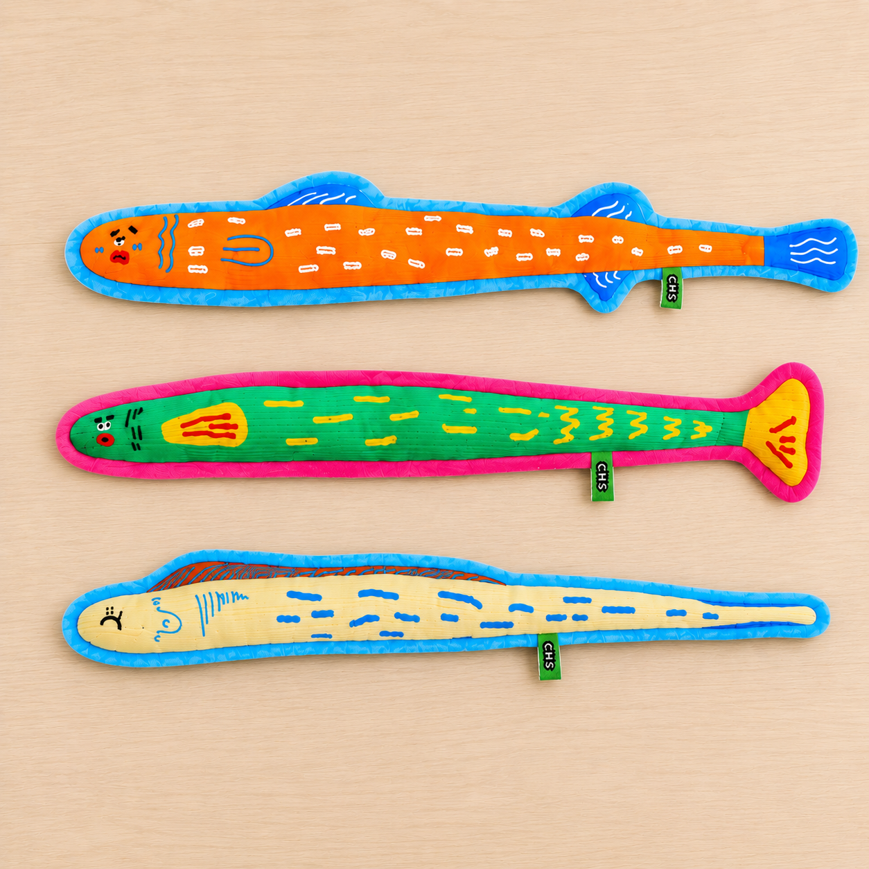 Catnip Fish Kicker Toy – Colorful Plush Cat Toy for Kicking, Chewing & Interactive Play