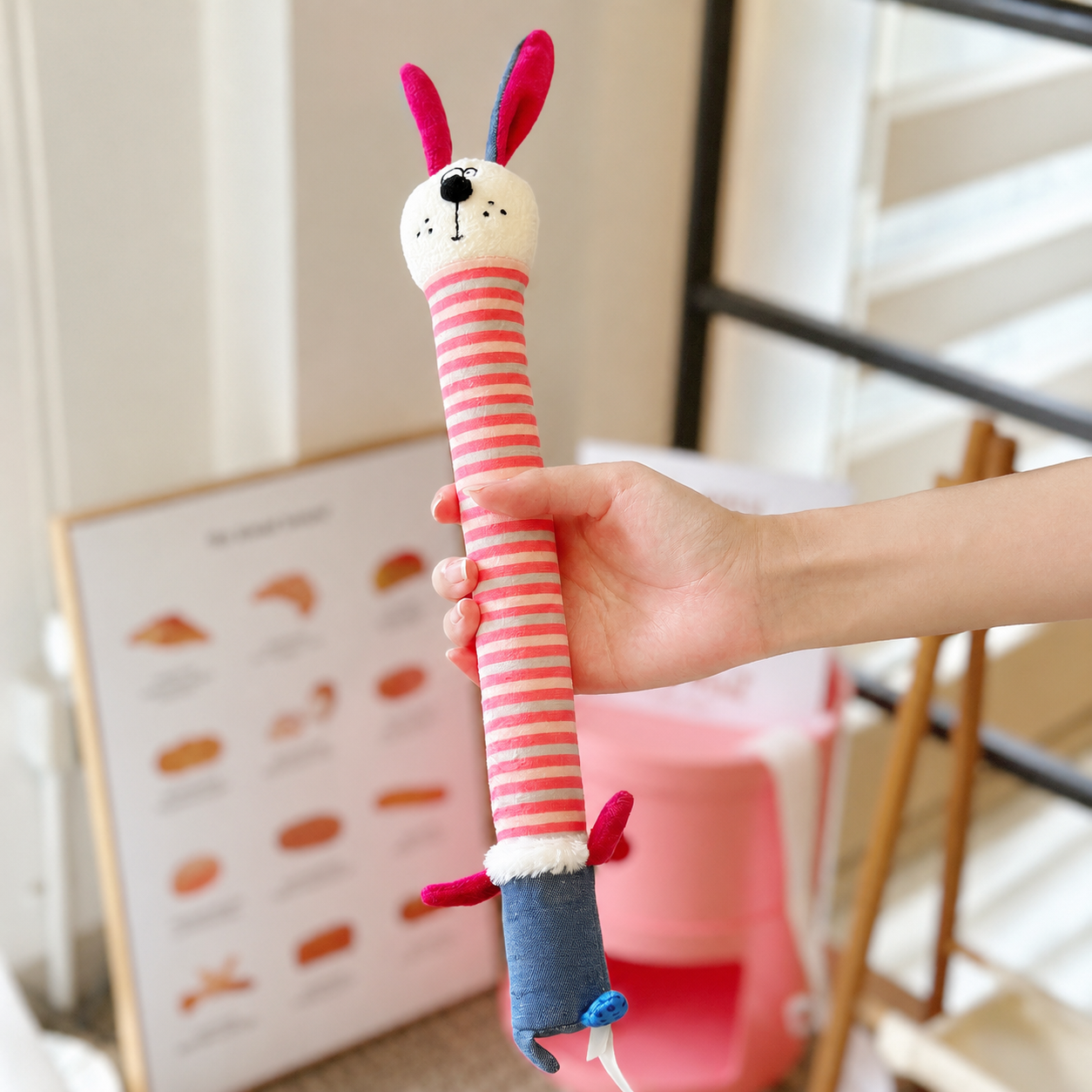 Interactive Dog Chew Toy – Squeaky Durable Toy for Dogs of All Sizes