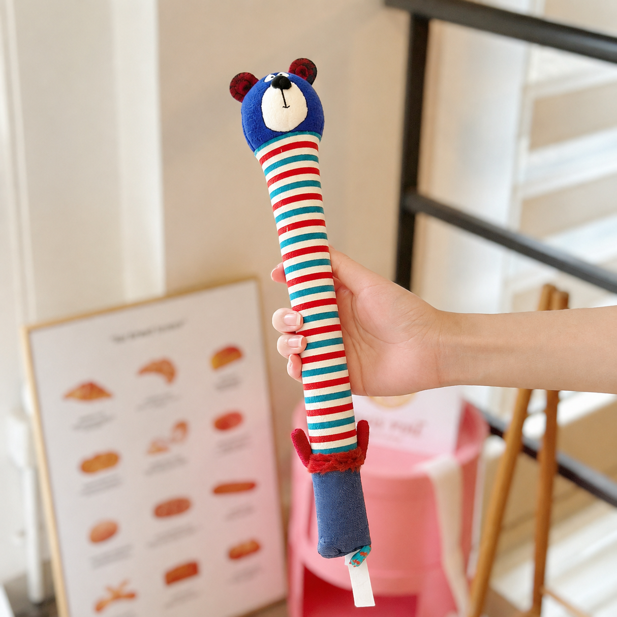 Interactive Dog Chew Toy – Squeaky Durable Toy for Dogs of All Sizes