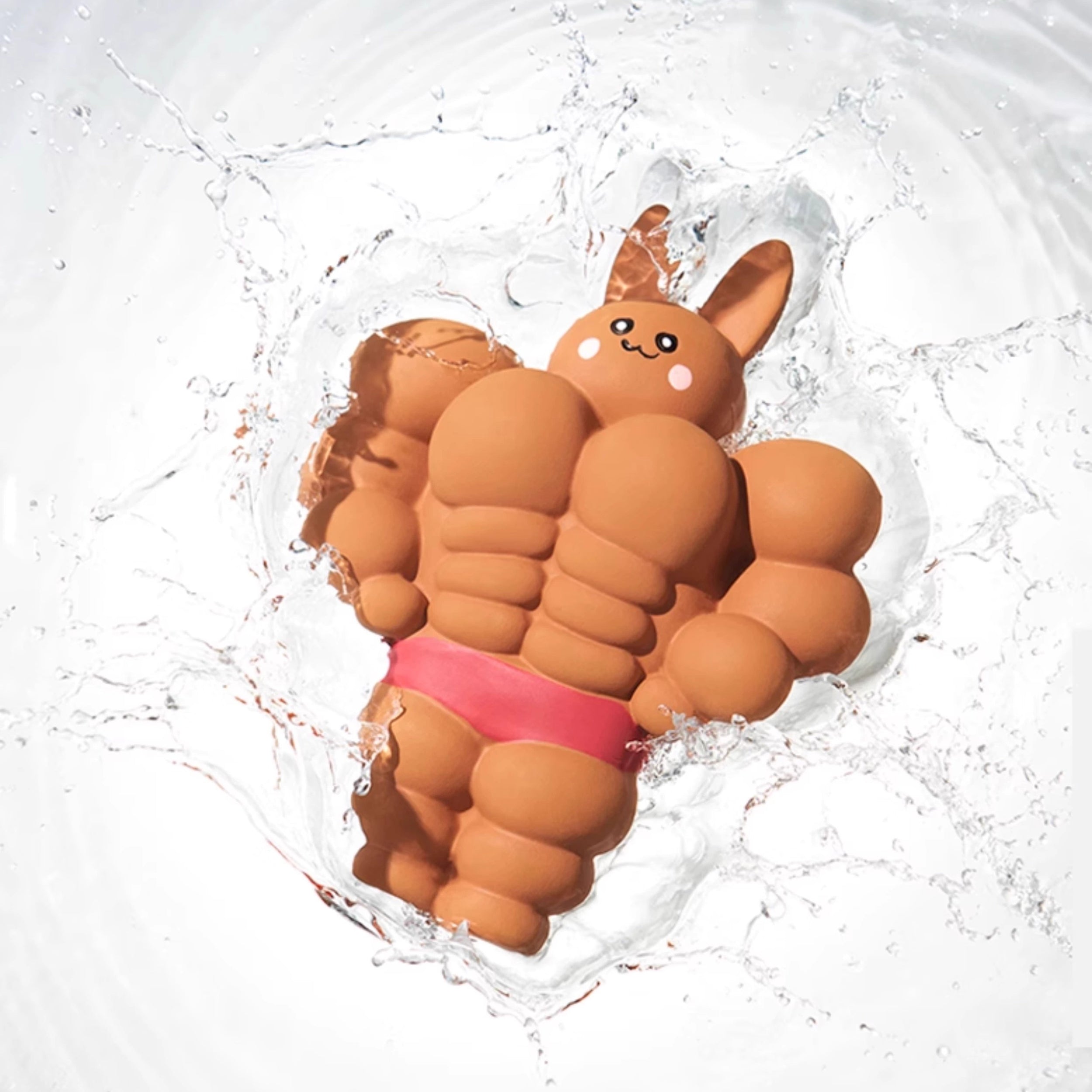 Muscle Bunny Dog Toy – Chew and Squeaky toy