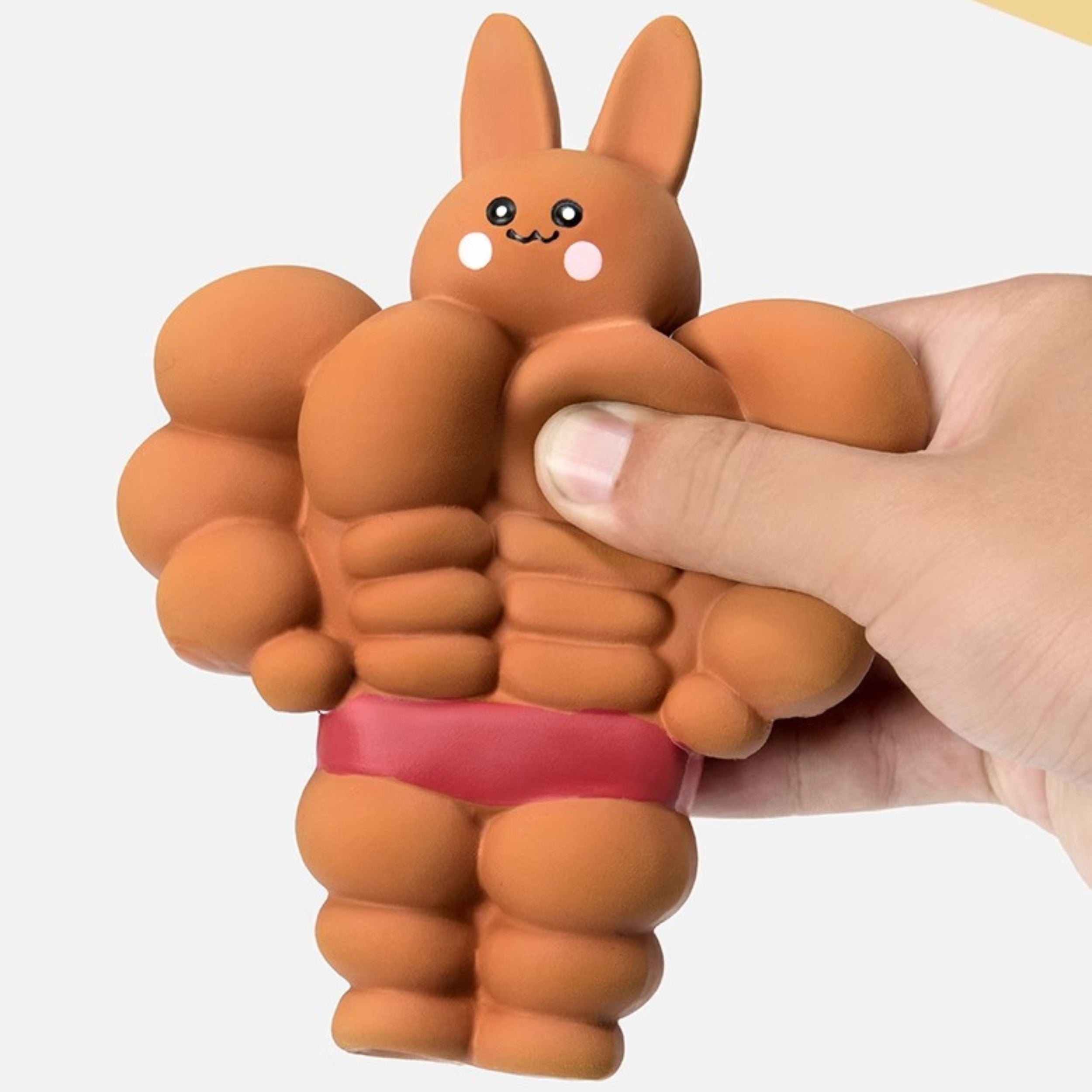 Muscle Bunny Dog Toy – Chew and Squeaky toy