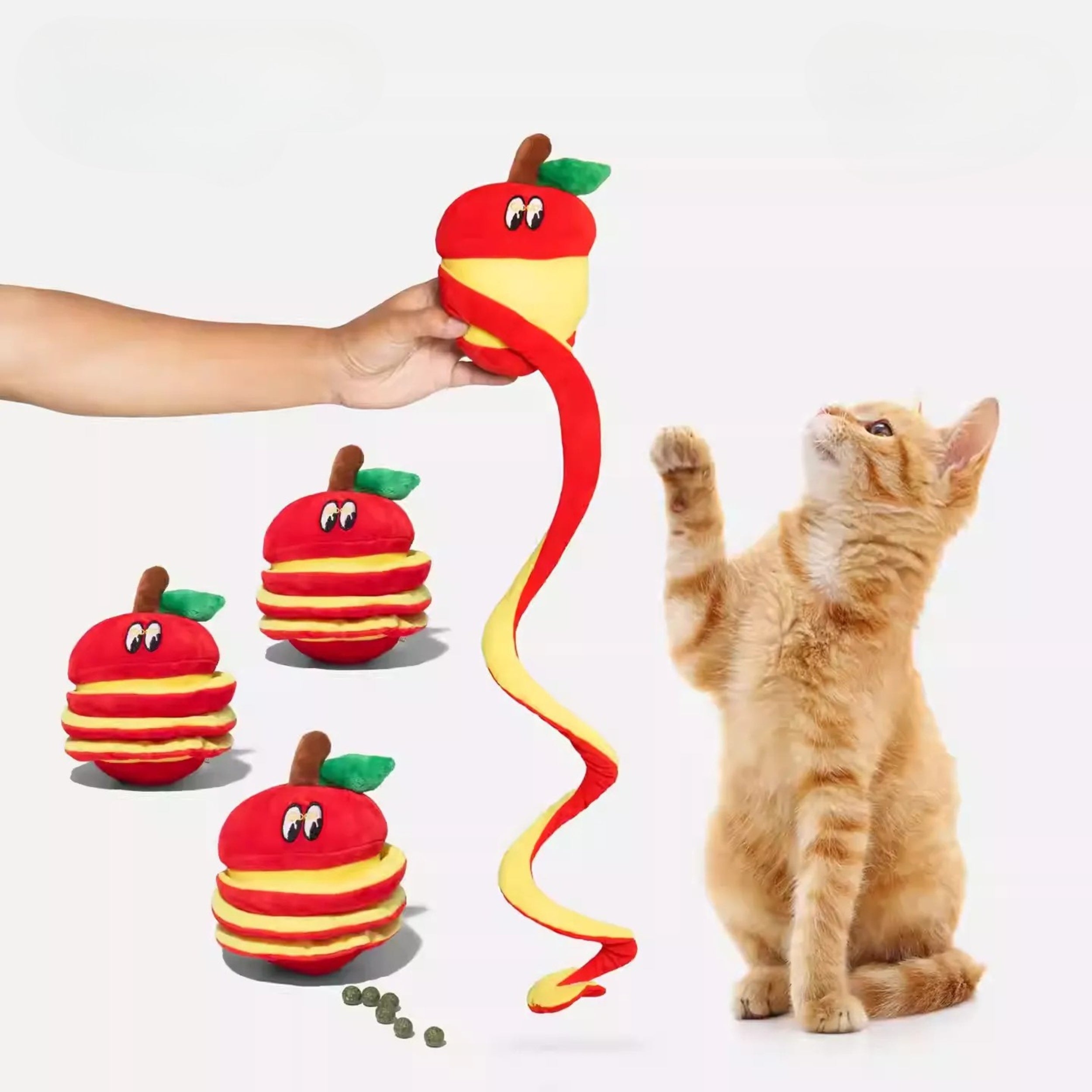 Soft Treat-Hiding Toy for Cats & Dogs – Snuffle Chew Toy