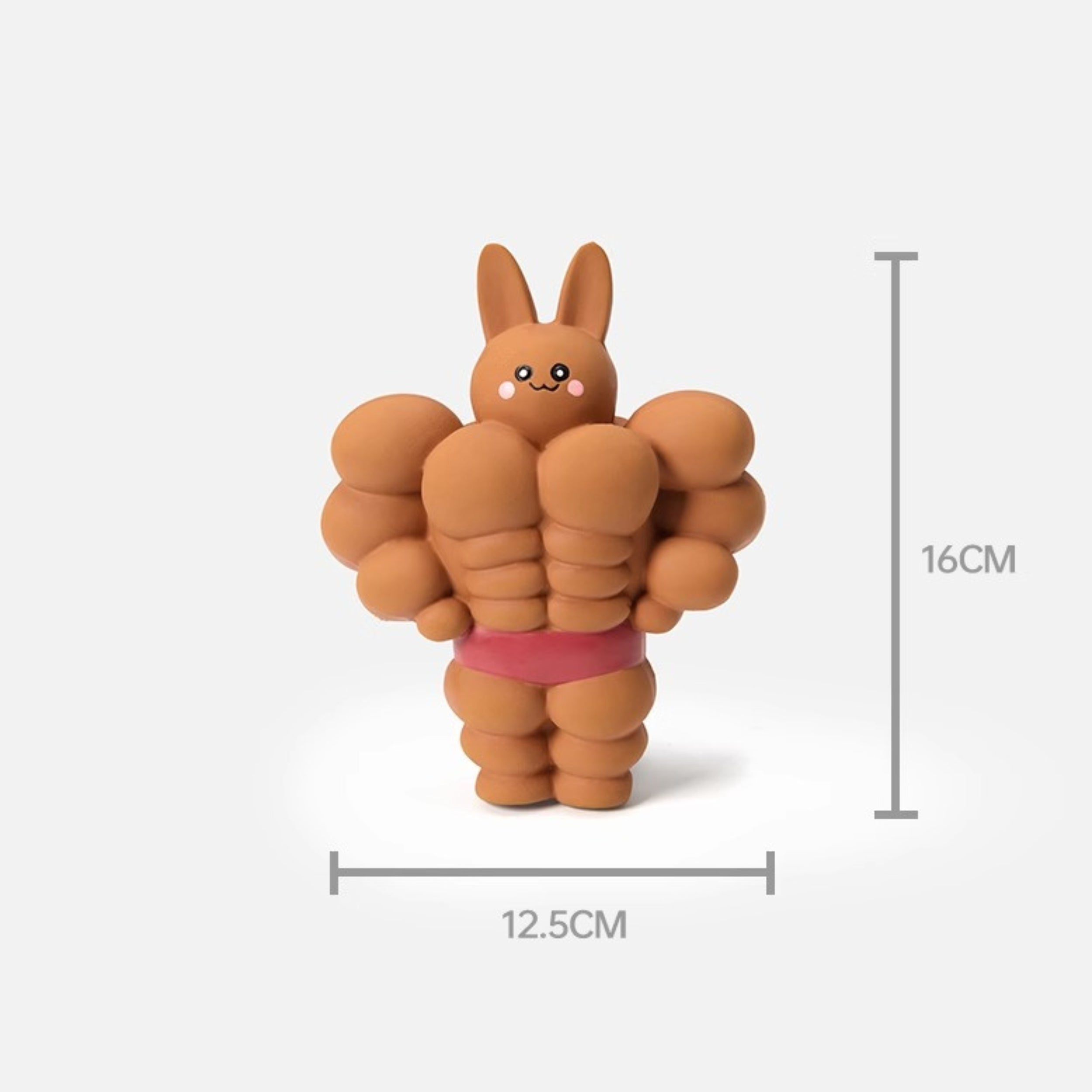 Muscle Bunny Dog Toy – Chew and Squeaky toy