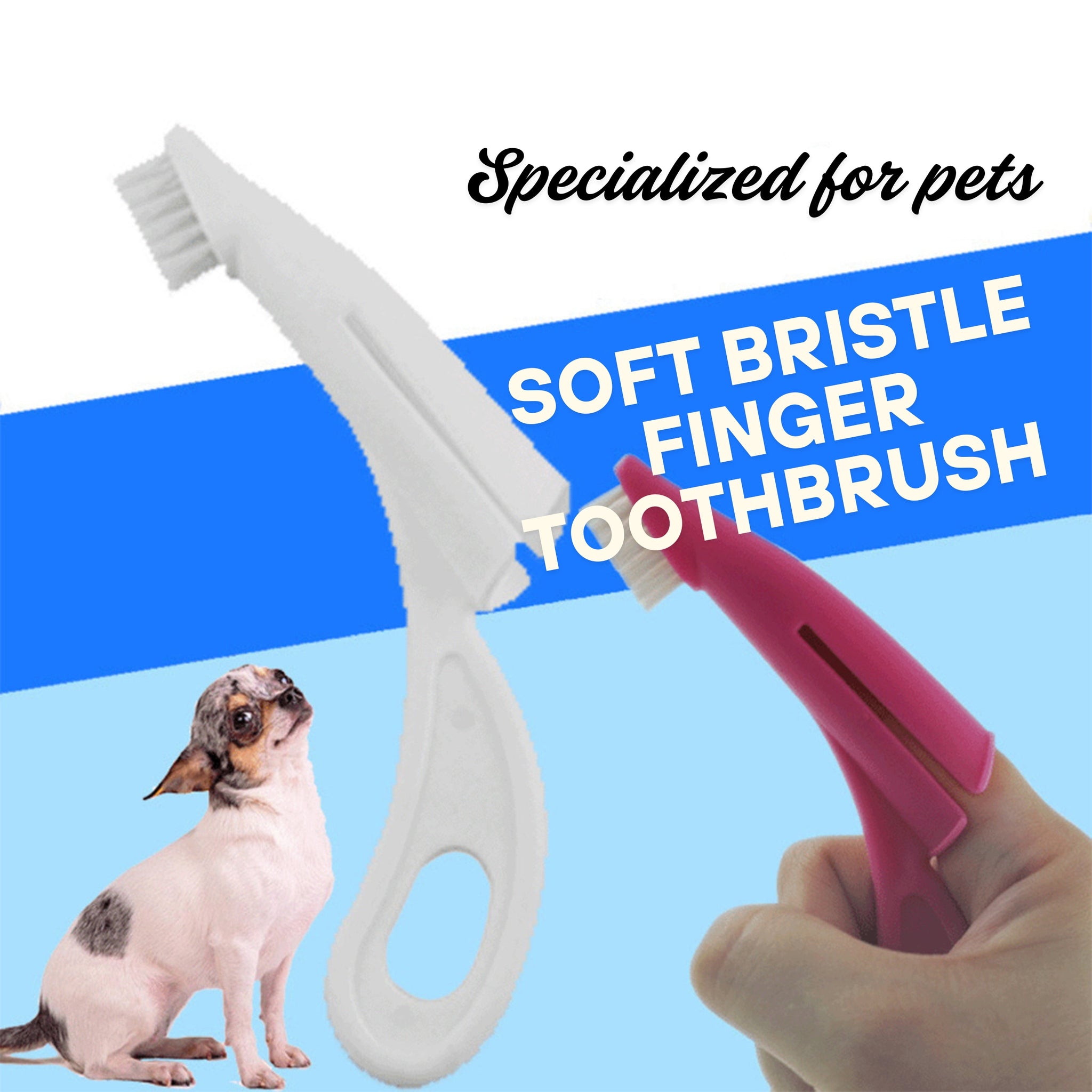 Pet Finger Toothbrush – Soft Care
