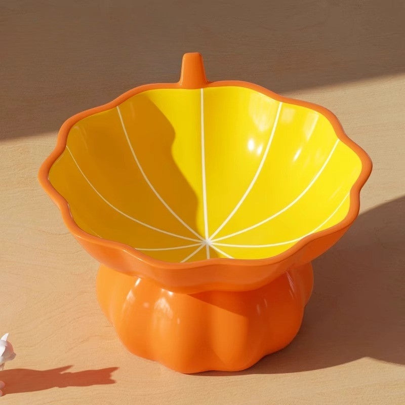 Tilted Ceramic Cat Bowl – No Spill