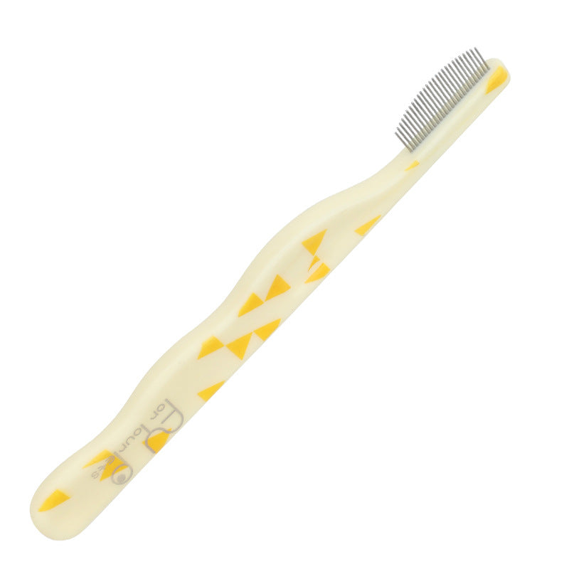 Multi-Purpose Pet Grooming Comb – Tight Teeth for Face, Mouth, and Flea Removal