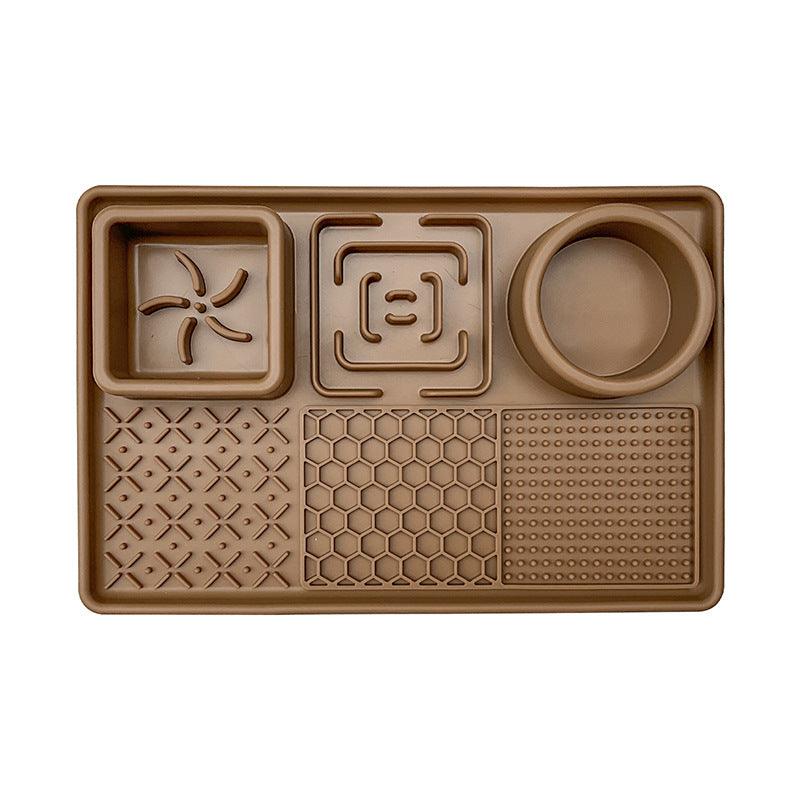 6-in-1 Licking Mat, Slow Feeder Mat - NoKa&AuroraStone