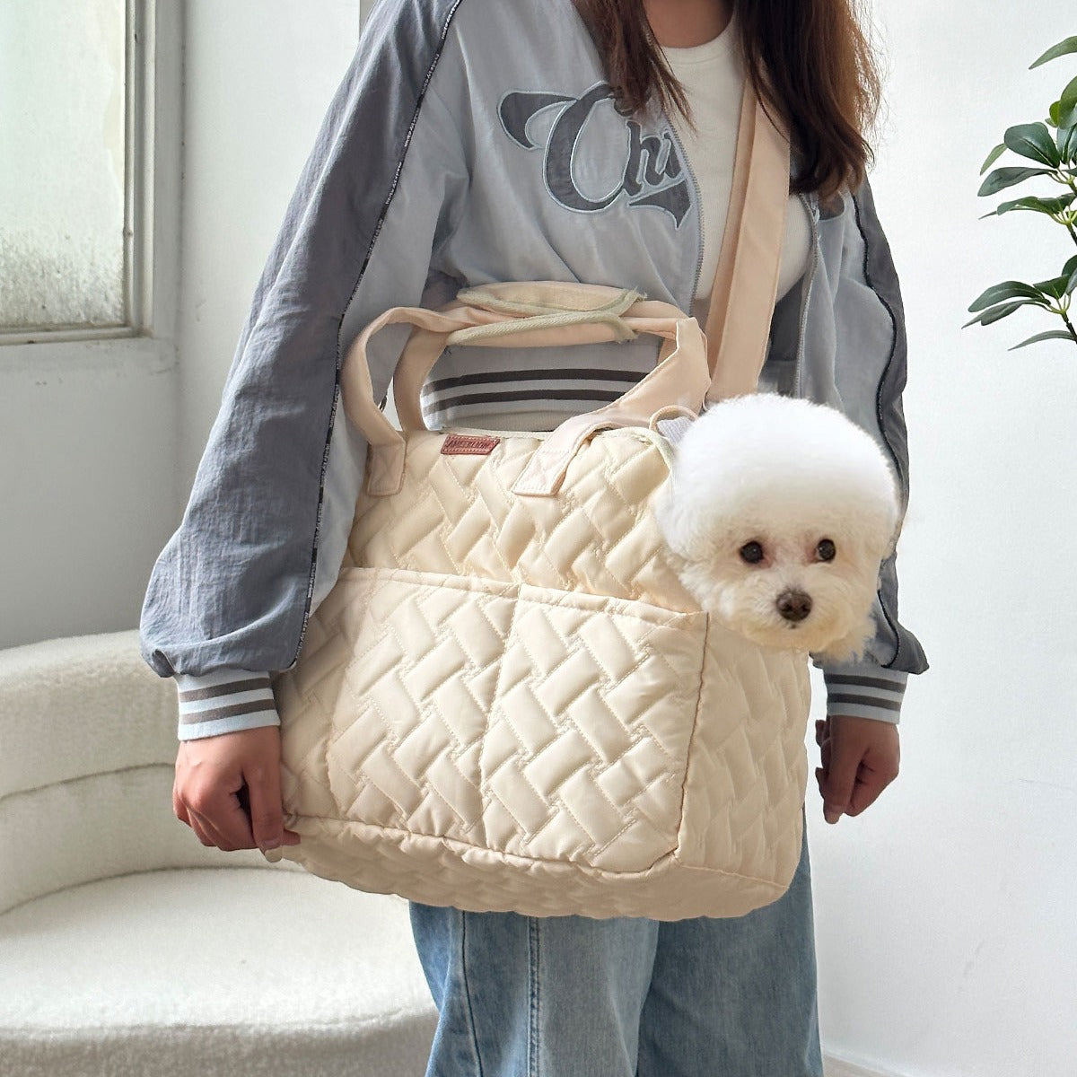 Portable Pet Carrier Bag for Small Animals |Breathable & Lightweight