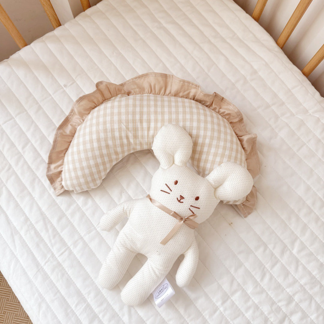 Breathable Linen & Cotton Pet Pillow – Soft, Skin-Friendly Cushion for Dogs and Cats