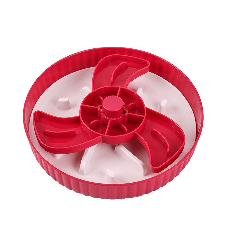 Pet slow food bowl two-in-one Suitable for cats and small dogs, designed for intelligence development and preventing vomiting. - NoKa&AuroraStone