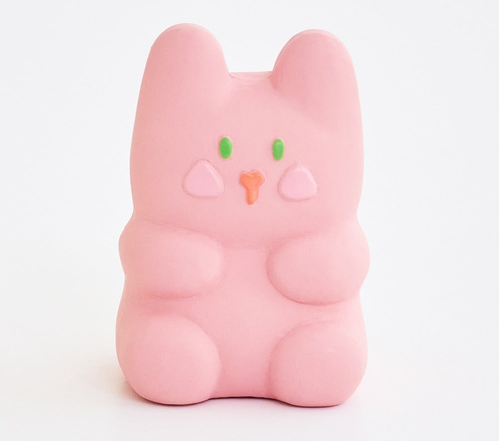 Soft Rubber Squeaky Chew Toy for Dogs – Durable Sound Toy for Teething and Boredom Relief