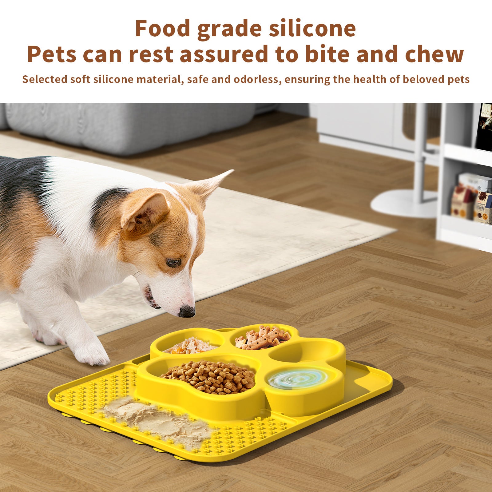 Pet Sucker Lick Mat Placemat Slow Food Dog Slow Food Cat Dog Universal Dog Food