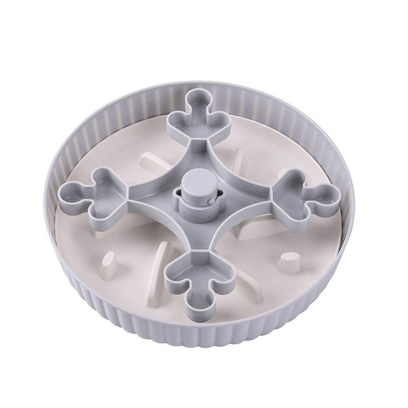 Pet slow food bowl two-in-one Suitable for cats and small dogs, designed for intelligence development and preventing vomiting. - NoKa&AuroraStone