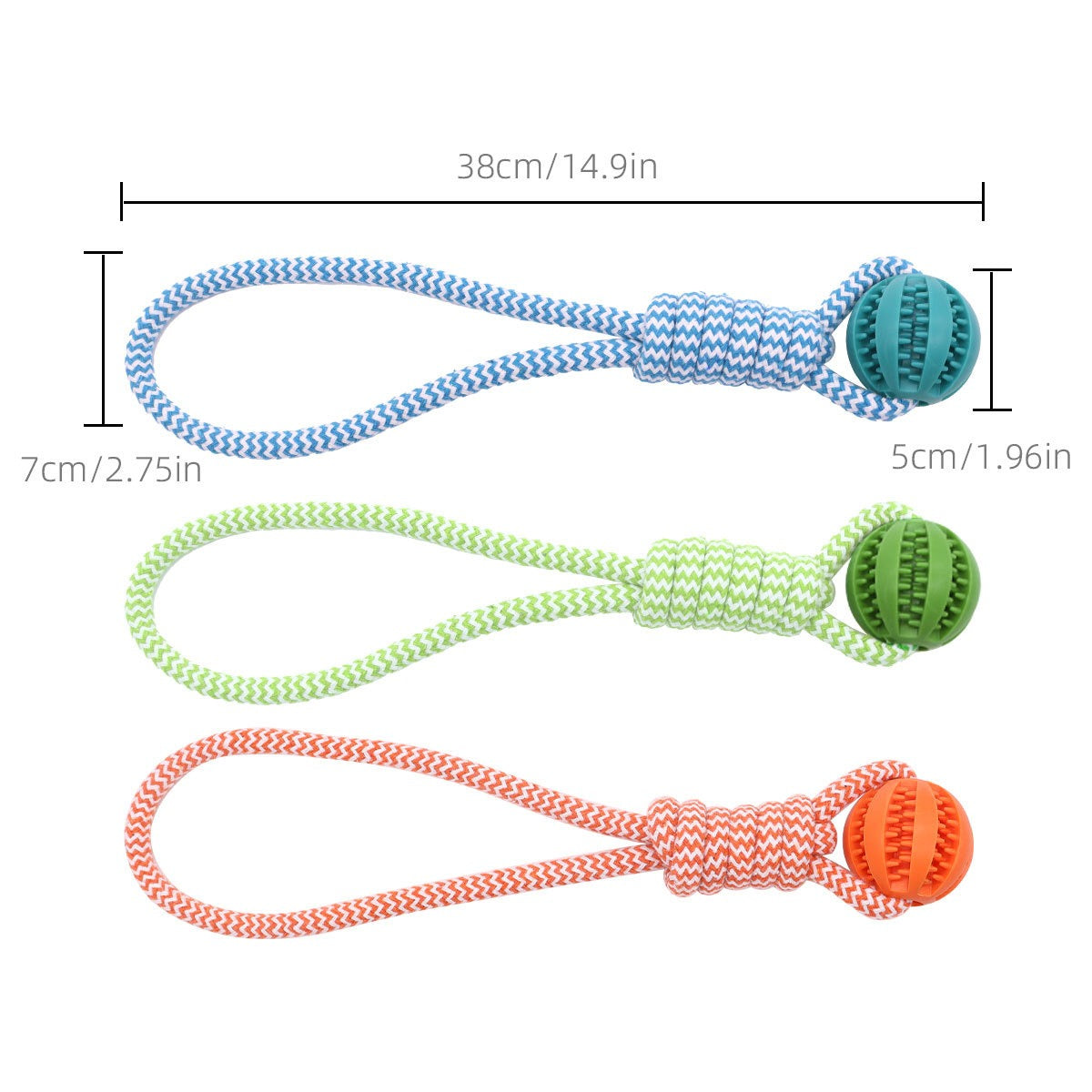 Knot Chew & Treat-Hiding Dog Toy | Interactive Durable Dog Chew & Training Toy