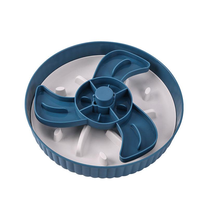 Pet slow food bowl two-in-one Suitable for cats and small dogs, designed for intelligence development and preventing vomiting. - NoKa&AuroraStone