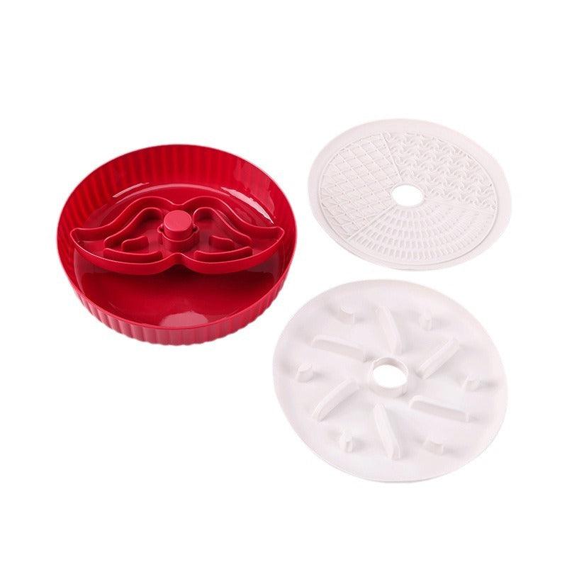 Pet slow food bowl two-in-one Suitable for cats and small dogs, designed for intelligence development and preventing vomiting. - NoKa&AuroraStone